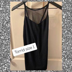 ⚡️TORRID SIZE 1 Mesh Detail Top⚡️